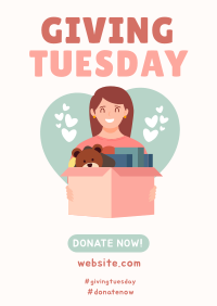 Giving Donation Poster