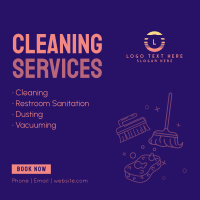 Professional Cleaning Service Instagram Post