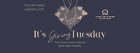 Giving Tuesday Hand Facebook Cover
