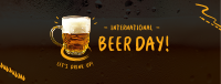 International Beer Day Facebook Cover Design