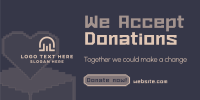 Pixel Donate Now Twitter Post