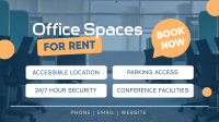 Tranquil Office Space Facebook Event Cover