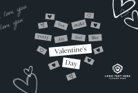 Happy Valentines Day Pinterest Cover