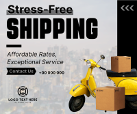 Stress Free Delivery Facebook Post