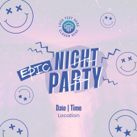 Epic Night Party Instagram Post