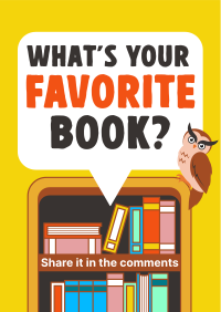 Q&A Favorite Book Flyer