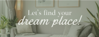 Find Your Dream Place Facebook Cover