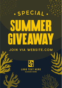 Corals Summer Giveaway Flyer