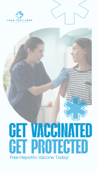 Get Hepatitis Vaccine Instagram Story