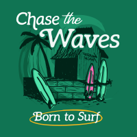 Chasing Waves T-shirt Image Preview