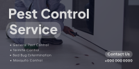 Minimalist Pest Control Twitter Post