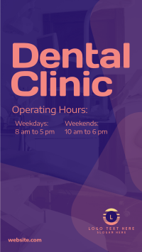 Clinic Hours Facebook Story