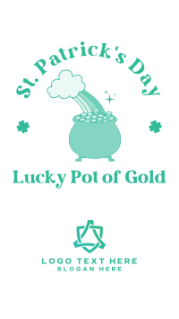 Lucky Pot of Gold Instagram Story