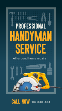 Professional Handyman Services Instagram Story