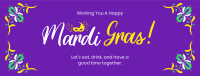 Mardi Gras Flo Corners Facebook Cover