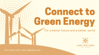 Green Energy Silhouette Video Image Preview