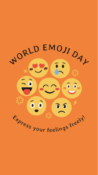 Fun Emoji Day Instagram Story