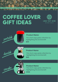 Coffee Gift Guide Poster