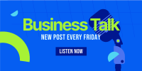 Business Podcast Twitter Post