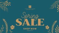 Floral Spring Sale Facebook Event Cover