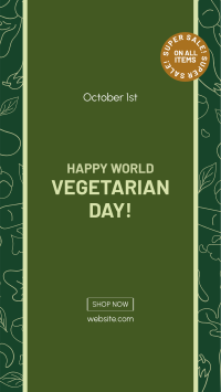 Vegetarian Day Instagram Story