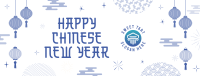 Chinese New Year Lanterns Facebook Cover Image Preview