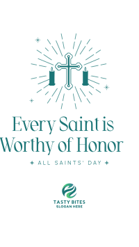 Honor Thy Saints Instagram Story