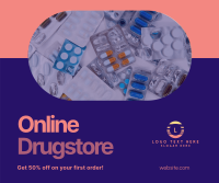 Online Drugstore Promo Facebook Post