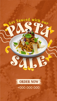 Saucy Pasta Sale Facebook Story