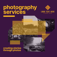 Stories Behind Photos Instagram Post Design