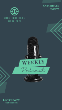 Weekly Podcast Facebook Story