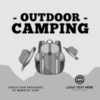 Outdoor Campsite Linkedin Post