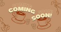 Cafe Coming Soon Facebook Ad