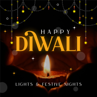 Diwali Festival Celebration Instagram Post Image Preview