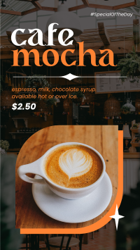 Cafe Mocha Facebook Story