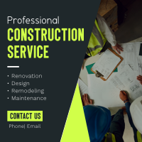 Construction Builders Linkedin Post