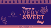 Sweet Dessert Day Facebook Event Cover