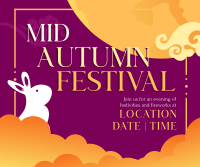 Mid Autumn Bunny Facebook Post