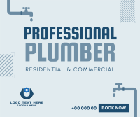 Professional Plumber Facebook Post