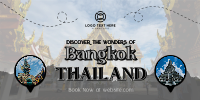 Thailand Travel Tour Twitter Post