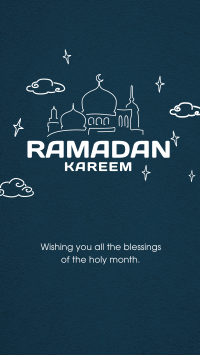 Ramadan Outlines Facebook Story