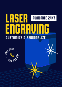 Laser Flyer example 2