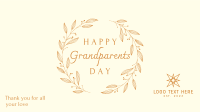 Elegant Classic Grandparents Day Facebook Event Cover