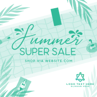 Summer Super Sale Instagram Post