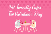 Pet Cafe Valentine Pinterest Cover Design