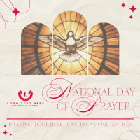 Elegant Day of Prayer Instagram Post