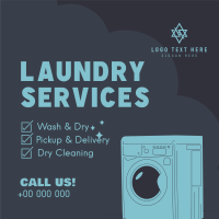 Laundry Services List Linkedin Post