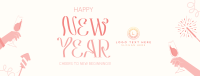 New Year Celebration Facebook Cover