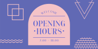 New Opening Hours Twitter Post