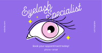 Eyelash Specialist Facebook Ad